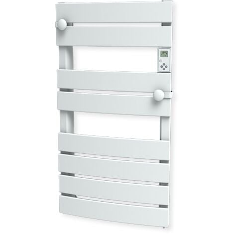 Sèche-serviettes LCD Sans fluide Blanc 600W DEMIS