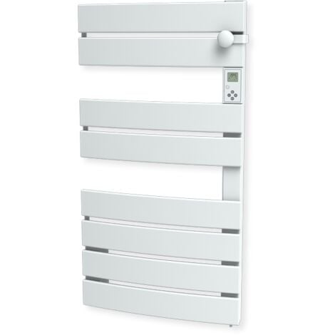 Sèche-serviettes LCD Sans fluide Blanc 750W NINA