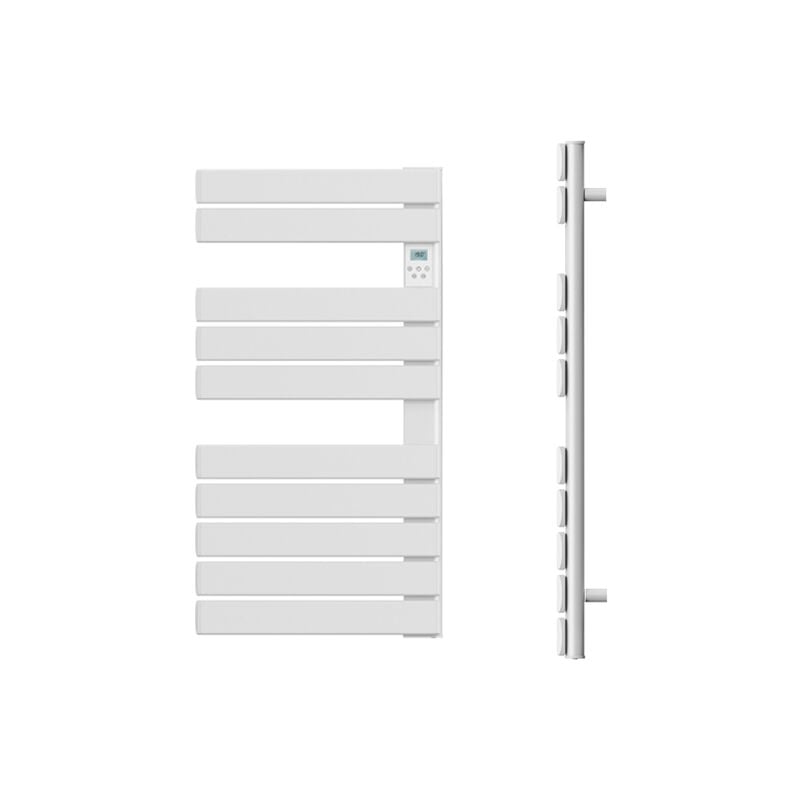 Batilec - Sèche-serviettes sec barres plates sigma 500w blanc