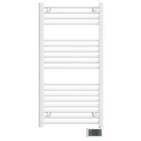 Noirot – Sèche-serviettes électrique 500W – Largeur 50 cm – Fluide caloporteur pour chaleur douce – Installation murale – Design moderne