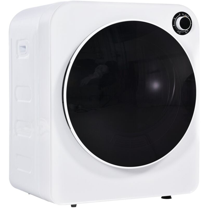 Okwish - Sécheur d'air extrait avec triple filtre,5 programmes protection contre la surchauffe, monté au mur [Classe énergétique c] 3 kg 830 w blanc