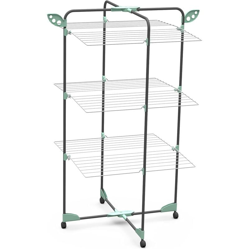 Séchoir 30 Mentri de fil avec joint et support de cintre, Alpina colombo