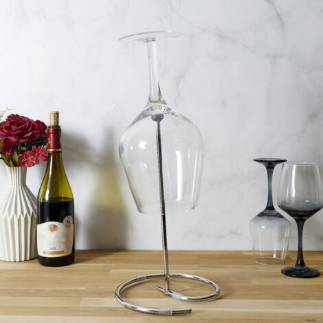 SECHOIR A CARAFE METAL CHROME M12