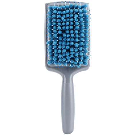 Séchoir à Cheveux Bleu Anti-Pelliculaire, Brosse Lissant Anti-Radiation et Absorbante