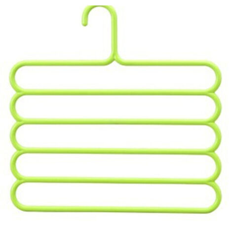 Séchoir à linge 5 niveaux multifonctionnel extensible vert