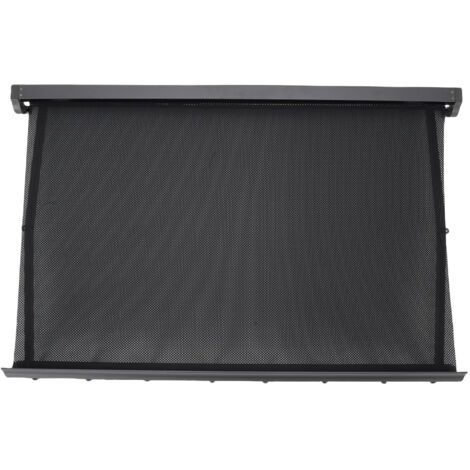 Séchoir à linge mural rétractable de 60 cm avec filet de séchage invisible pour buanderie ou salle de bain, gris