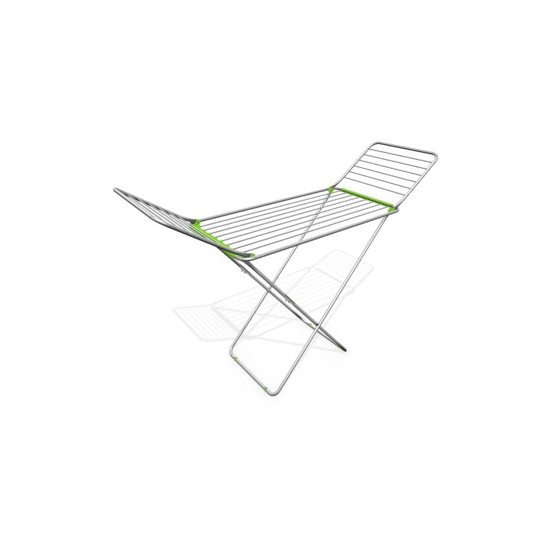 Se'che-linge Gimi Alutech avec support en acier et grille ouverte en aluminium peint 171 x 55 x h 93 cm fabrique' en Italie