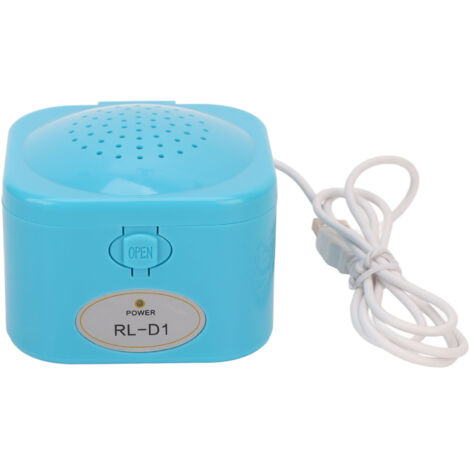 Séchoir déshumidificateur pour appareils auditifs, système de séchage automatique à température constante, couleur bleue