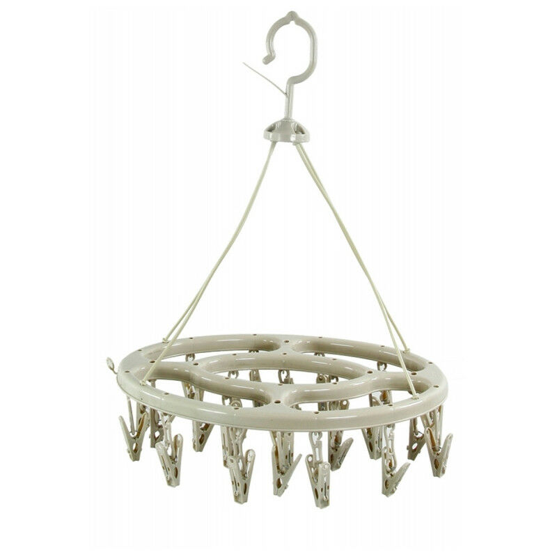 Sechoir ovale + 24 pinces