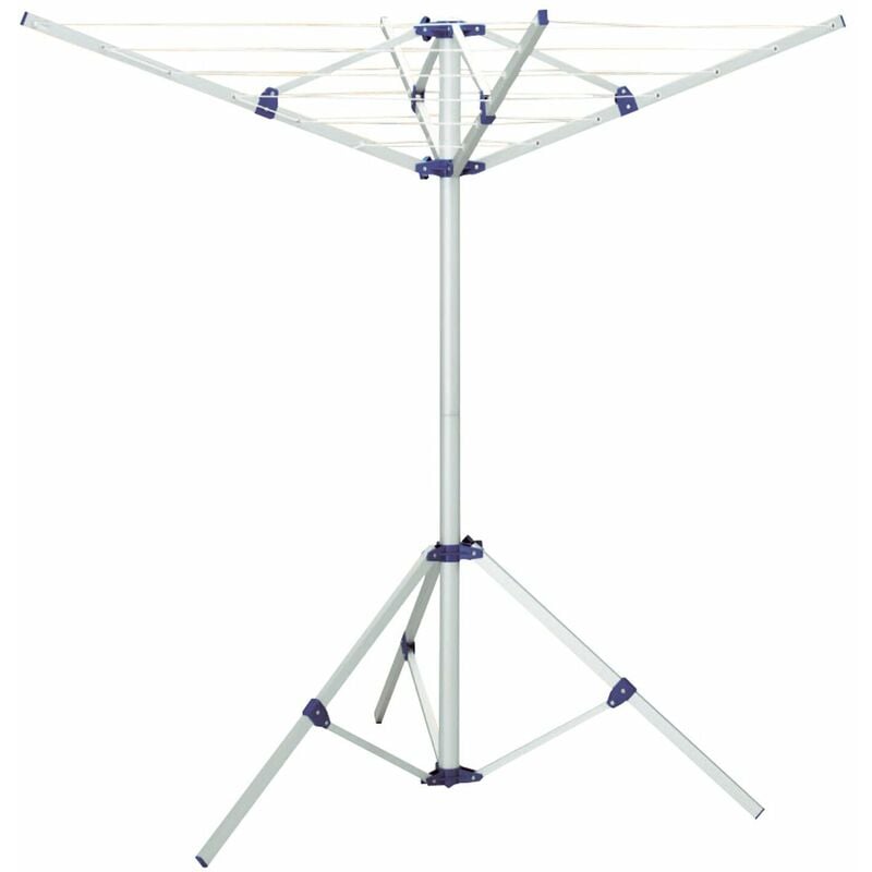 Séchoir à linge parapluie sur pied pour camping incasa