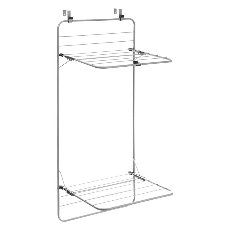 Séchoir pour porte - Gris/Noir - 10 m - Livraison gratuite