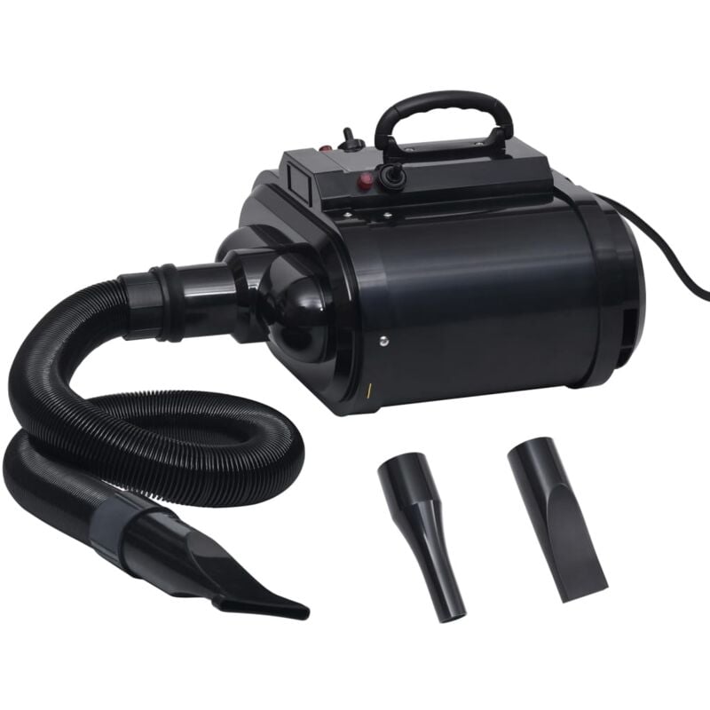 Vidaxl - Sèche-poils à double moteur pour animaux de compagnie Noir