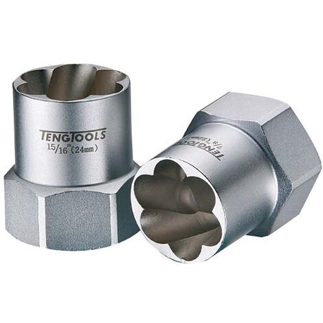 Sechskant-Auszieheinsatz, 1/2, ST12319, 19mm  TENGTOOLS 178010401