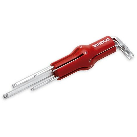 Sechskant rot XL Schlüsselsatz t/canut 1,5-6  DOGHER 605-037
