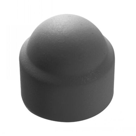 Sechskant-Sechskantmutter grau anthrazit - RAL 7016 - Polyethylen M8 - Packung mit 200