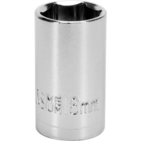 Sechskant-Stecknuss 1/2" 16 mm