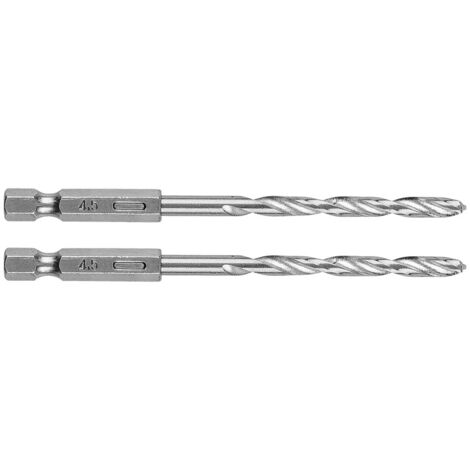 Sechskantbohrer graphite 4 5 mm Metall 100 mm