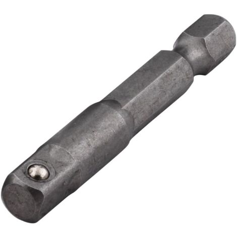 Sechskantschaft-auf-Vierkant-Stecknuss-Adapter, 6 mm (1/4 Zoll) Schaft-Steckschlüsselhalter, grün, 50 mm