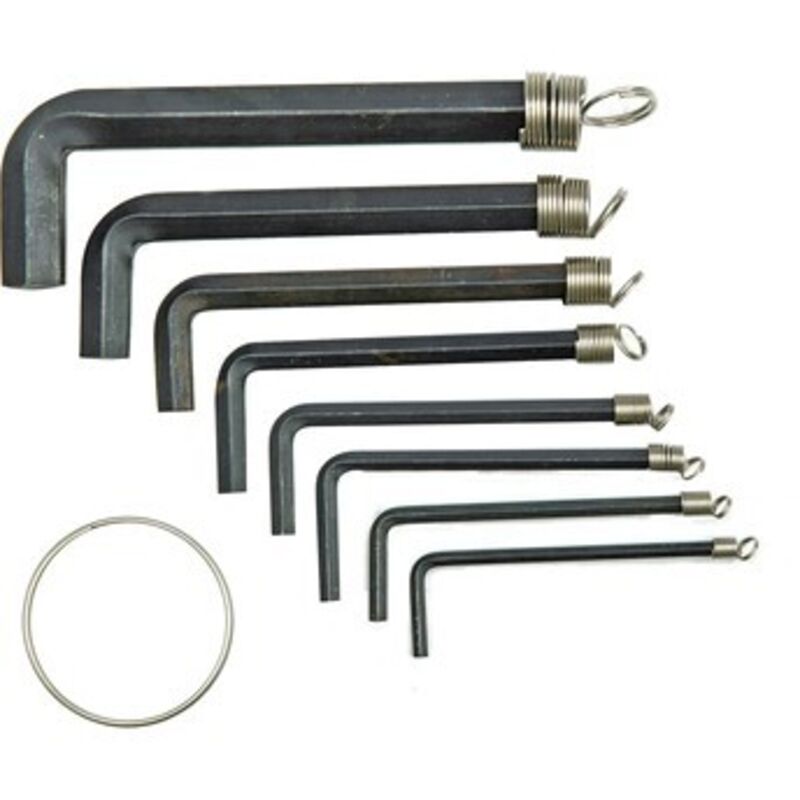 Image of Yato - Sechskantschlüssel 2-10mm, /Sechskant/ Satz à 8 Stück 56380 vorel