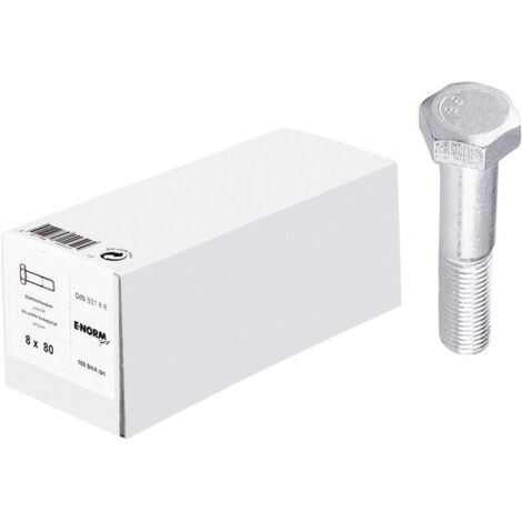 AUTRES Sechskantschraube DIN 931 8.8 galZn M 8x 120 E-NORMPRO