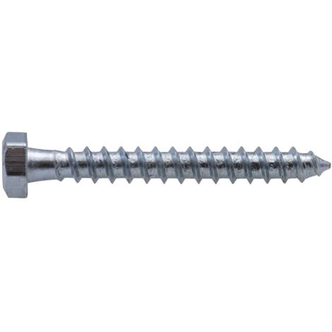 Sechskantschraube verzinkt Viswood  5x40 mm (x6 Schrauben mit rundem Kopf)
