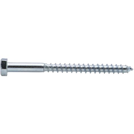 Sechskantschraube verzinkt Viswood 8x80 mm (x3 Schrauben)