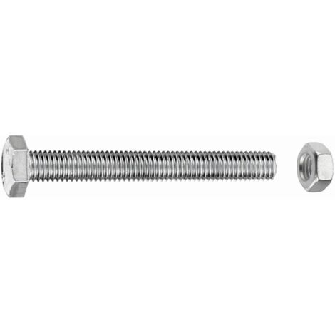 Sechskantschrauben M5 x 30 mm, 150 Stück Maschinenschrauben