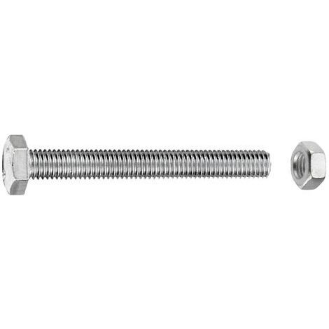 Sechskantschrauben M5 x 50 mm, 100 Stück Sechskantschrauben