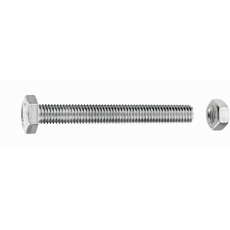Sechskantschrauben M5 x 60 mm, 20 Stück Maschinenschrauben