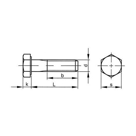 Sechskantschraube m Kopf 8.8 Stahl gal zn M3x6-500 St/ück Box Gewinde b