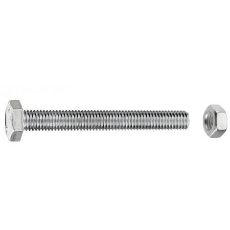 Sechskantschrauben M8 x 70 mm, 30 Stück Sechskantschrauben