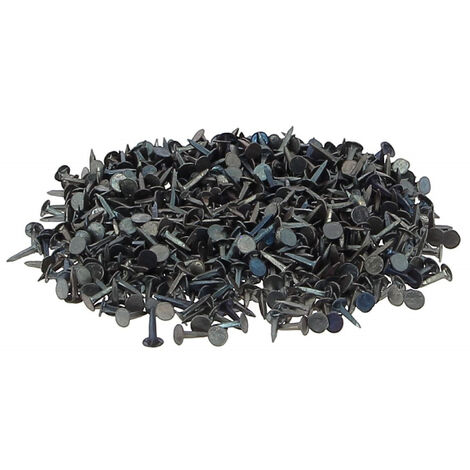 Secodir – Clou à tête plate 9 mm – Acier bleu nuit – Boîte de 500 clous – Pour tapisserie sur châssis bois