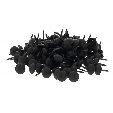 Secodir – Lot de 150 clous tapissier ronds 11 mm – Tige de 15 mm pour tissus – Compatible avec guide-clous pour pose uniforme