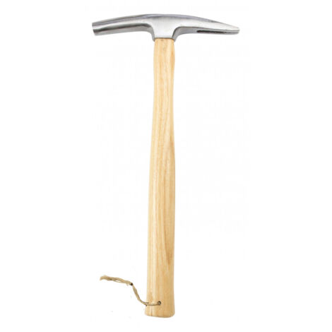 Secodir – Marteau tapissier aimanté 28 cm – Tête en acier trempé – Manche en bois pour clous décoratifs et semences – 60 g