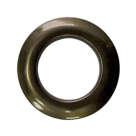 Secodir – Oeillets clipsables bronze Ø 44 mm – Installation rapide sans outils – Pour tissus 120-150 cm – Accessoire store banne