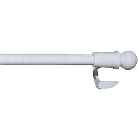 Secodir – Tringle extensible autobloquante 90 à 130 cm – Installation sans perçage – Compatible PVC, bois, aluminium – Ajustement facile