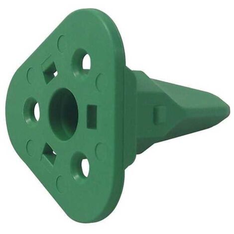 Secondary lock Serie DT Maschio 3 Vie verde