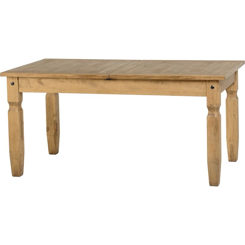Corona Mexican Pine Extending Dining Table - Seconique