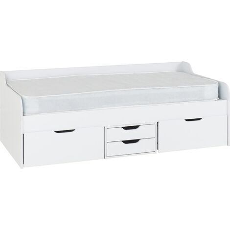 Seconique Dante Daybed White 3ft Single