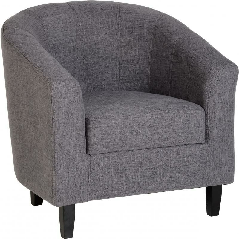 Seconique Tempo Tub Chair Grey Fabric