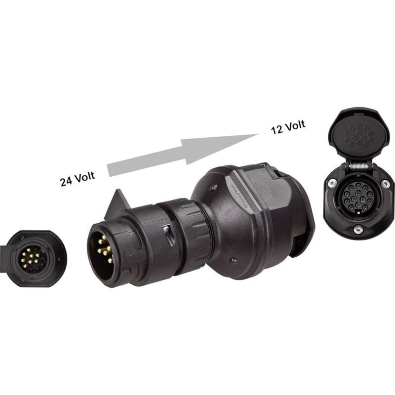 Secorüt - Réducteur de tension prise femelle 13 pôles Nombre de conducteurs 13