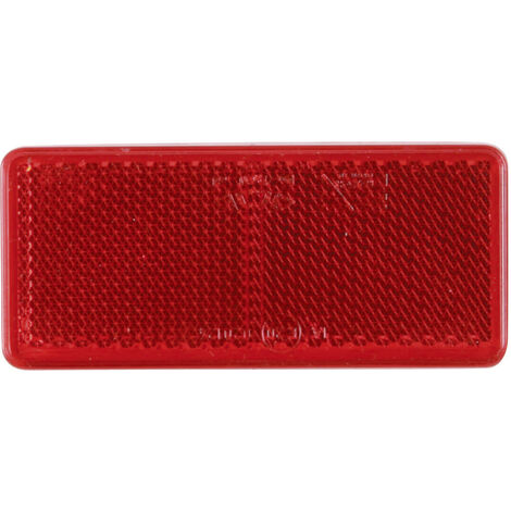 SecoRüt Reflektor  Rot (L x B) 90 mm x 40 mm
