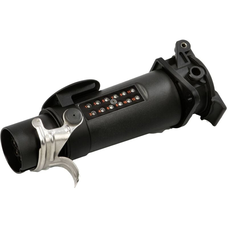 Secorüt - 40412 Truck-Check Testeur de prise pour remorque 24 v Pôle:15