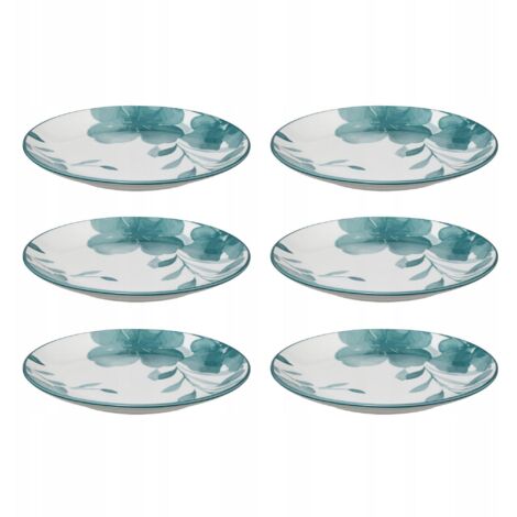 Secret de Gourmet LILY Platos de postre azules 19 cm