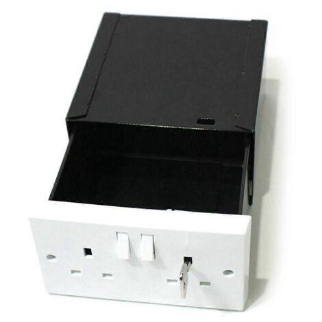 Secret Hidden Box Covert Hidden Safe Socket Box Secures Jewelry Valuables Cash