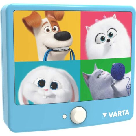 VARTA Secret Life of Pets 2 Bewegungslicht inkl. Batterien Nachtlicht