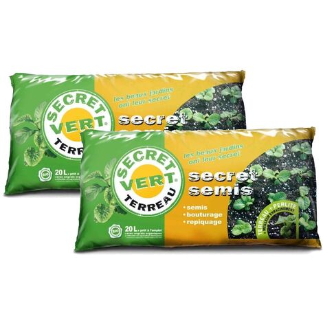 Secret semis terreau (lot de 2)
