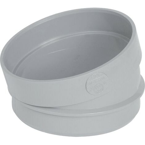 secteur coudee pvc 30degre mf 100 st3