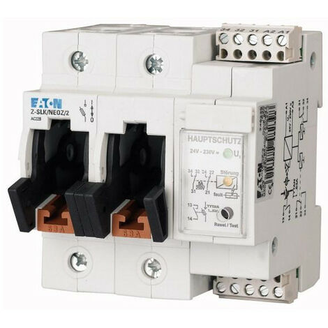 Sectionneur pour fusibles à couteaux 63A 2p+AUX 000248239 EATON Z SLK/NEOZ/2