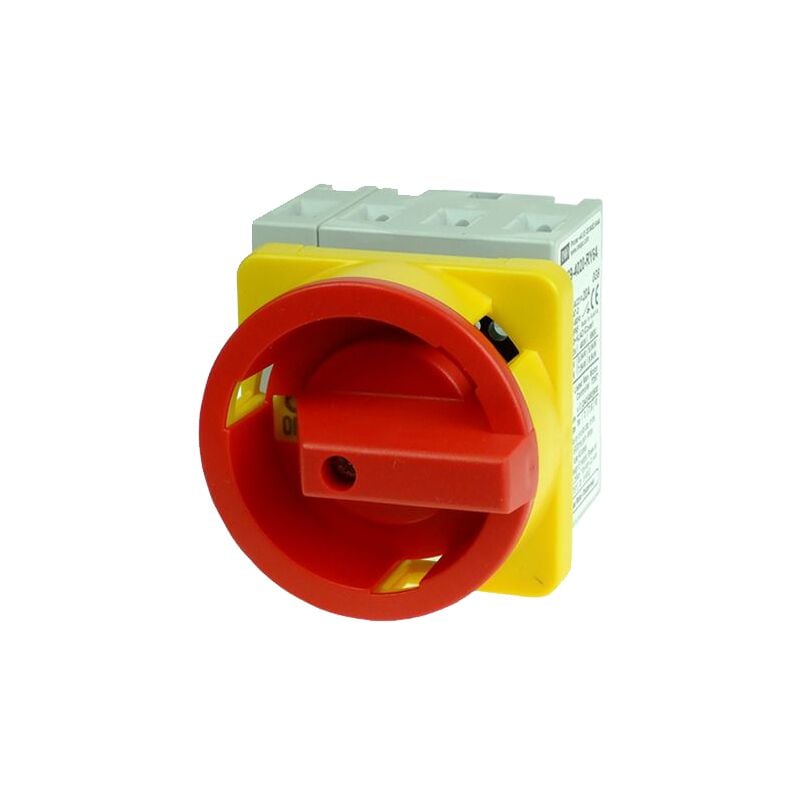 Inter-sectionneur rotatif 4P 32A - Montage panneau - plastron 64x64 - cadenassable IMO